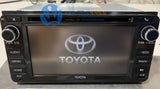 TOYOTA 7 INCH TOUCH SCREEN BLUETOOTH CAR STEREO USB REV CAMERA AUX IN