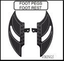 FOOT REST ,FOOT PEGS , HARLEY , BOBBER , CUSTOM , CHOPPER