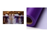 Organza Roll 26m (15cm width) Purple Table Runner @