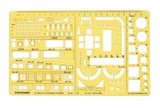 Traceease Architecture Combination Stencils House Plan,Interior Design &