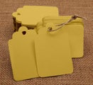 100 Pcs Gift Tags Blank Wedding Favor Tags with Free Natural Jute Twine