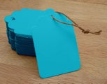 100 Pcs Gift Tags Blank Wedding Favor Tags with Free Natural Jute Twine