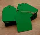 100 Pcs Gift Tags Blank Wedding Favor Tags with Free Natural Jute Twine