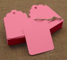 100 Pcs Gift Tags Blank Wedding Favor Tags with Free Natural Jute Twine