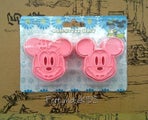 Mickey OR Chipmunks Cookie/Fondant Cutters - Set of 2