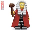 AWESOME RARE LEGO COLLECTIBLE MINIFIGURE - SERIES 9 JUDGE