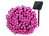 300 Led 32M Fariy Solar String Lights for Home Garden Outdoor Decoration Pink