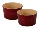 Ramekins - Chasseur 10cm Bordeaux (Set Of 2)