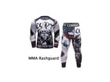 Rashguard Men's Kimono Jiu Jitsu Mma T-shirt Pants Sets Muay Thai Shorts Bjj