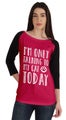 Inkmeso I'm Only Talking To My Cat Today Cute Cat Lovers Tshirt Tops For