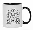 Inkdotpot Love 11 Oz Ceramic Coffee Mugs Coffee Mugs Great For Bride Groom