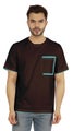 Inkmeso Men’s Round Neck T-Shirts Casual Basic Shirts Short Sleeve Patch Pocket