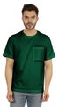 Inkmeso Men’s Round Neck T-Shirts Casual Basic Shirts Short Sleeve Patch Pocket