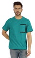 Inkmeso Men’s Round Neck T-Shirts Casual Basic Shirts Short Sleeve Patch Pocket