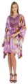 Bimba Printed Caftan Gown Maxi Robe Dress For Women Beachwear Short Swimsuit