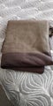 Window curtains with white lining