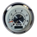 Tachometer with hourmeter Marine Tachourmeter (White Sterling)
