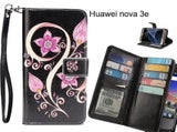 Huawei nova 3e case Multifunction wallet leather case