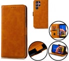 galaxy s26 ultra wallet case card slot kickstand side magnet buckle ligh brn