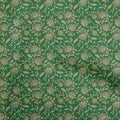 oneOone Velvet Light Yellow Fabric Asian Suzani Sewing Fabric By The Yard