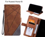 Huawei Honor 9i Case Wallet Premium Denim Leather Cover