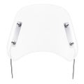 Universal Retro Headlight Windscreen Wind Deflector Fairing Instrument Vi CHK254