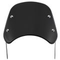 Universal Retro Headlight Windscreen Wind Deflector Fairing Instrument Vi CHK254