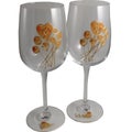 Paire de verres a vin 35e anniversaire de mariage - 35th Anniversary Pair of ...