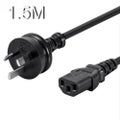 NZ Power Cord Cable - 1.5m 3 Pin Plug to IEC Female Plug SAA Approved