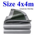 0.32mm PE Tarpaulin Rainproof Cloth Outdoor Garden Plant Shed Boat Car Truck Can