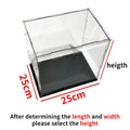 75 Sizes Acrylic Display Box Handmade Doll Model Blind Box Toy Transparent Stora