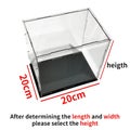 75 Sizes Acrylic Display Box Handmade Doll Model Blind Box Toy Transparent Stora