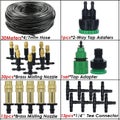 5M-30M Outdoor Misting Cooling System Garden Irrigation Watering 1/4'' Brass Ato