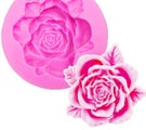 Roses Flowers chocolate wedding cake decorating tools DIY baking fondant silicon