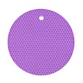 18/14cm Round Heat Resistant Silicone Mat Drink Cup Coasters Non-slip Pot Holder