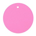 18/14cm Round Heat Resistant Silicone Mat Drink Cup Coasters Non-slip Pot Holder