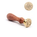 Retro Wood Stamp Classic 26 Letter A-z Alphabet Ini Sealing Wax Seal Stam CHK177