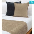 Parker Mocha Bed Runner or Square Cushion by Jason