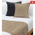 Parker Mocha Bed Runner or Square Cushion by Jason
