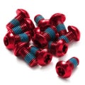 REVERSE REVERSE DISC ROTOR BOLT SET 12 PCS. RED