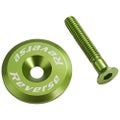 REVERSE STEM CAP WITH SCREW BIKE GREEN