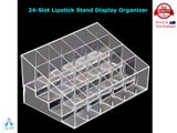 Makeup Lipstick Storage Rack x 24 Lipstick Holder