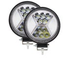 1/2/4PC 4inch 102/117/177W LED Work Light Off Road Fog Light 24V 10000 LM Spot L