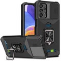 Samsung galaxy a52 Case shockproof multifunction with card slot black