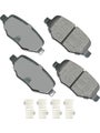 Akebono Brake Pads ProACT Rear For Ford Midsize SUV 2011-19 Set of 4