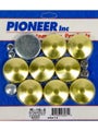 Pioneer Freeze Plug Complete Engine Brass Natural Pontiac V8 Kit