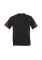 Mens Razor Tee - Black/Red - Size XL - Biz Collection