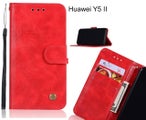 Huawei Y5 II case executive leather wallet case