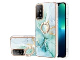 Finger Ring Kickstand Case Cover for OPPO A94 5G / A95 5G Marble