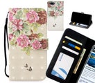Huawei Y5 Prime 2018 Case Leather Wallet Case 3D Pattern Printed